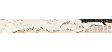 天堂元丰国画花鸟天下和平字画之家