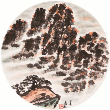 天堂元丰油画风景山河壮丽字画之家