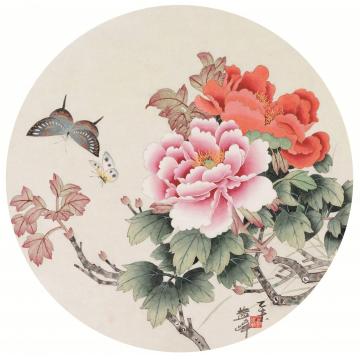 天堂元丰国画花鸟百花争艳字画之家