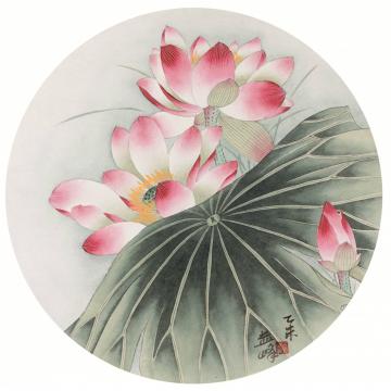 天堂元丰国画花鸟百花争艳字画之家