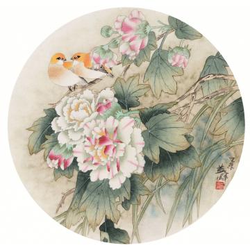 天堂元丰国画花鸟百花争艳字画之家