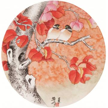 天堂元丰国画花鸟百花争艳字画之家