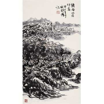 吴祖郊国画山水赣南山区映像字画之家