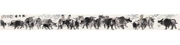 吴祖郊国画动物牧牛图字画之家