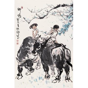 吴祖郊国画动物乡情字画之家