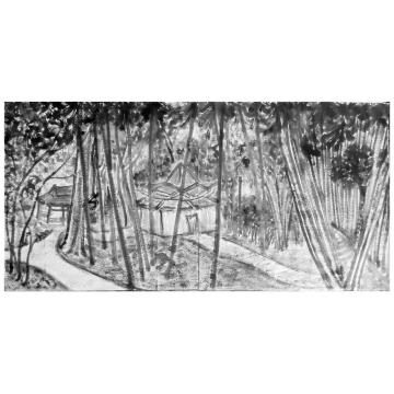尚莹辉油画风景林间之三字画之家