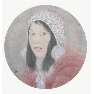 尚莹辉国画人物青春纪事系列之五字画之家
