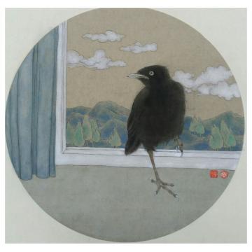 尚莹辉国画花鸟立字画之家