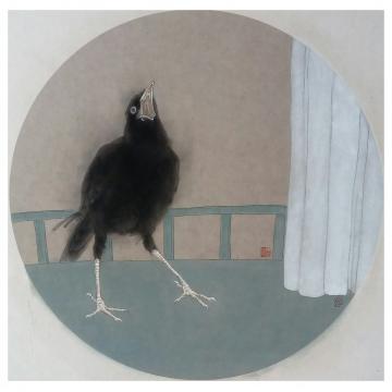 尚莹辉国画花鸟鸣字画之家