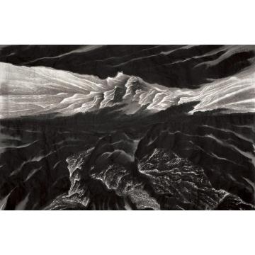 贾又福国画山水东方既白之二字画之家