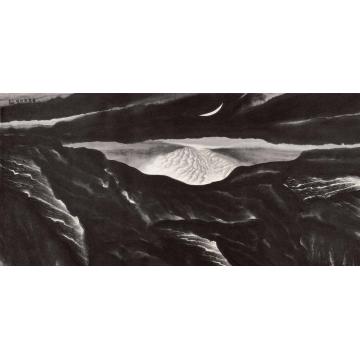 贾又福国画山水无声的呼唤字画之家