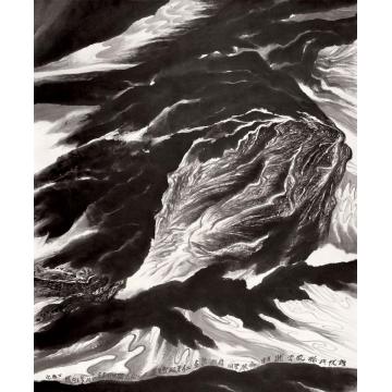 贾又福国画山水似水流年惹梦思之一字画之家