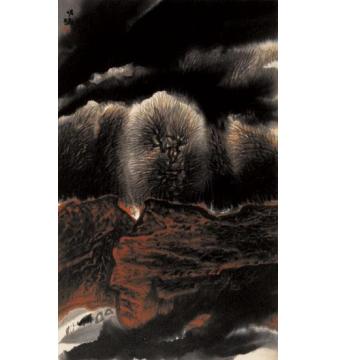 贾又福国画山水胜似春光字画之家