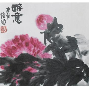 朱培钧国画花鸟醉意字画之家