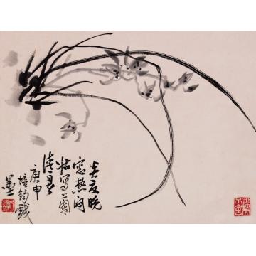 朱培钧国画花鸟清暑字画之家