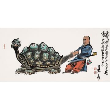 仇立权国画人物马甲字画之家