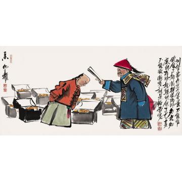 仇立权国画人物收雷字画之家