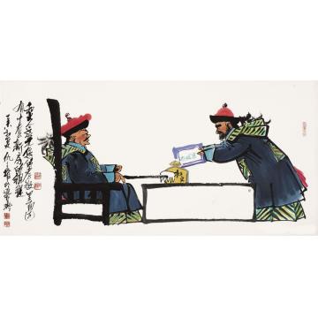 仇立权国画人物以权谋私字画之家