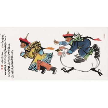 仇立权国画人物天下第一鸡字画之家