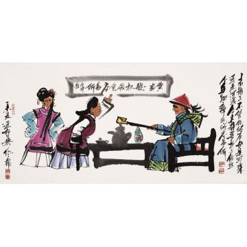 仇立权国画人物查抄字画之家