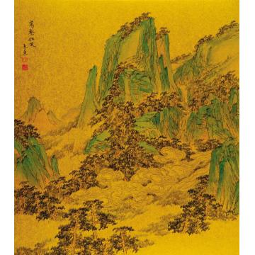 杨惠东国画山水万壑松风字画之家