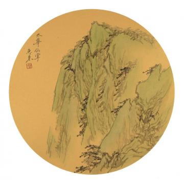 杨惠东国画山水无题字画之家