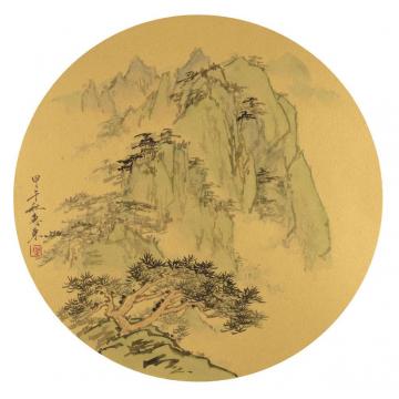 杨惠东国画山水无题字画之家