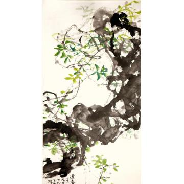 刘一原国画花鸟逢春字画之家