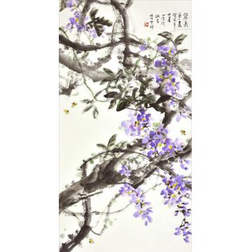 刘一原国画花鸟紫英字画之家