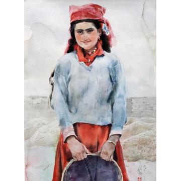 关维兴国画人物Sieve字画之家