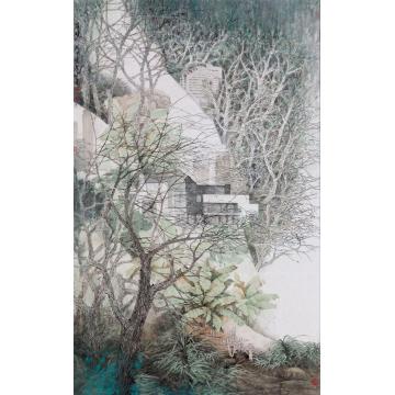 陈危冰油画风景清晓字画之家