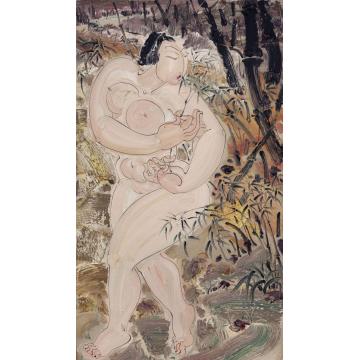 赵梦歌油画人物十三君·惜竹字画之家