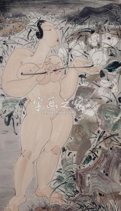 油画家赵梦歌字画之家
