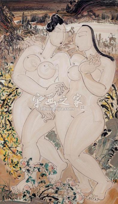 油画家赵梦歌字画之家