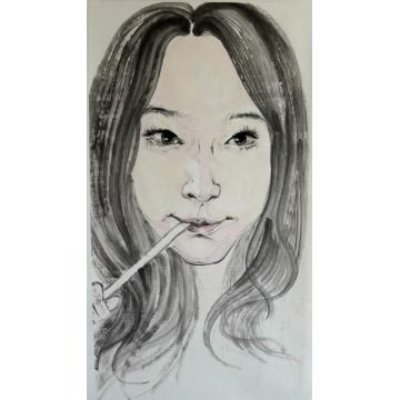 顾玉红国画人物那些花儿字画之家