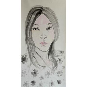 顾玉红国画人物那些花儿字画之家