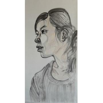 顾玉红国画人物那些花儿字画之家