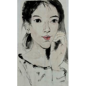 顾玉红国画人物那些花儿字画之家