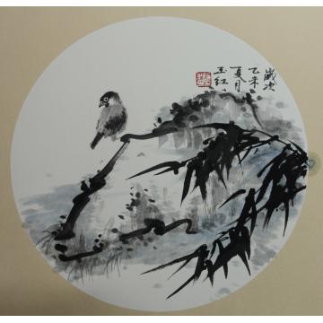 顾玉红国画花鸟墨竹系列字画之家