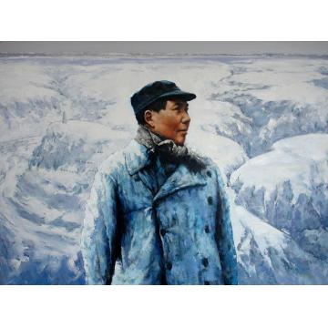 王海力油画人物北国风光字画之家
