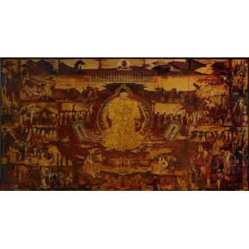 王海力国画人物大唐天可汗字画之家
