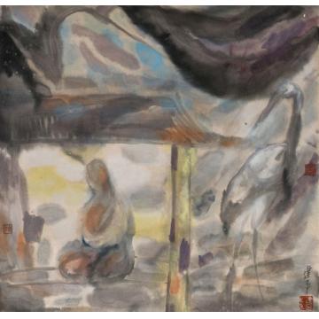 梁建平心象系列·鹤鸣字画之家