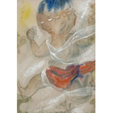 梁建平国画人物心象系列·空风字画之家