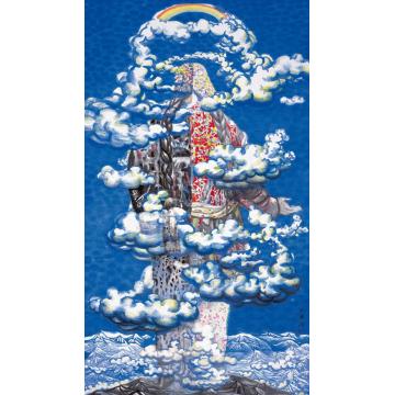 纪连彬油画风景春之幻象字画之家