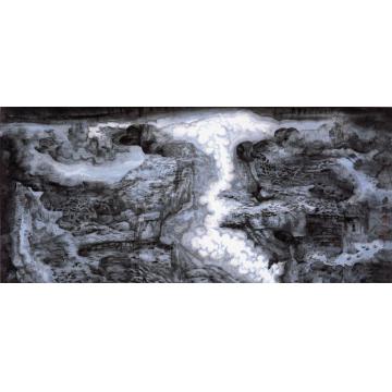 纪连彬油画风景国画作品字画之家