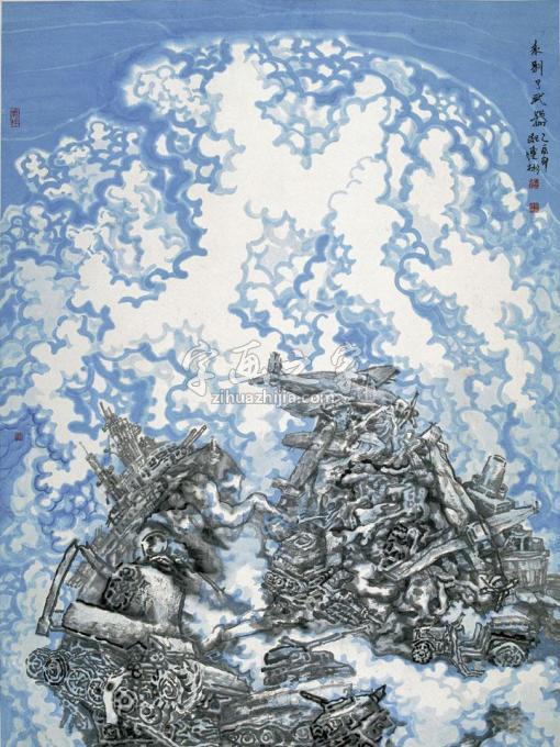 国画家纪连彬字画之家