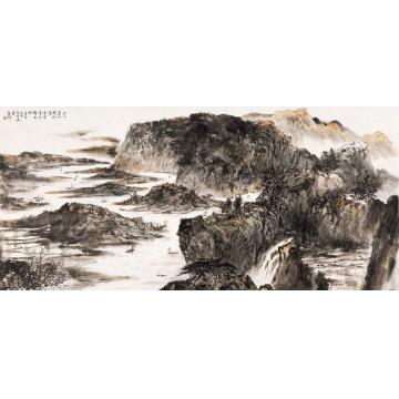 羊草国画山水2011年水墨作品字画之家