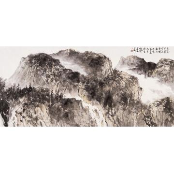 羊草国画山水2011年水墨作品字画之家