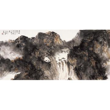 羊草国画山水2011年水墨作品字画之家