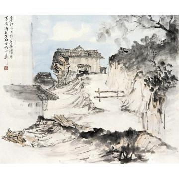 羊草国画山水2011年水墨作品字画之家